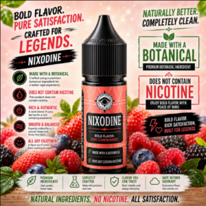 Paradigm 60ml - Nixodine Blends (ICE AND NON-ICE FLAVORS)